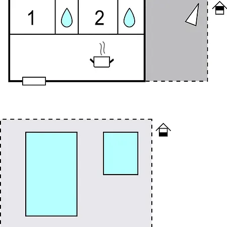 2 Bedroom Beautiful In *